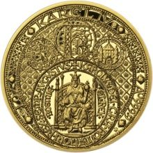 Nejkrásnější medailon III. - Císař a král zlato Proof