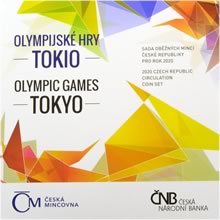 Sada oběžných mincí Olympijské hry v Tokiu 2020