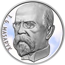Osobnosti První republiky - T. G. Masaryk - Stříbro proof
