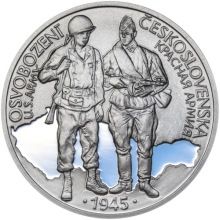 Osvobození Československa 8.5.1945 - 1 Oz stříbro Proof