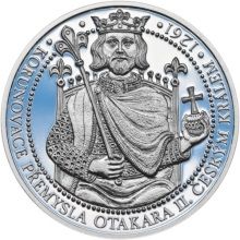 Korunovace Přemysla Otakara II českým králem - stříbro Proof