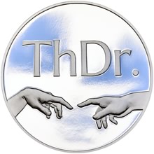 ThDr. - Titulární medaile stříbrná