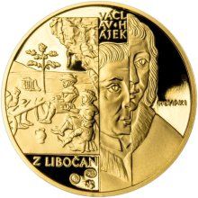 Kronika česká Václava Hájka z Libočan - 475. výročí zlato proof
