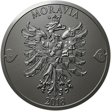 Náhled Averzní strany - 2018 - patina - Moravská orlice - 10 dukát Ag