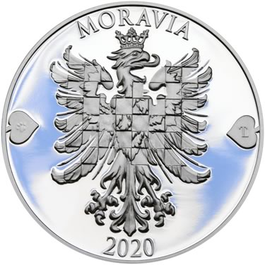 Náhled Averzní strany - 2020 - Proof - Moravská orlice - 10 dukát Au