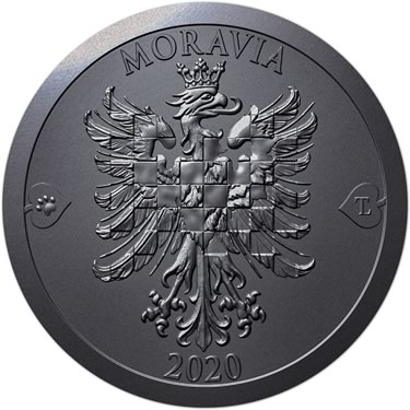 Náhled Averzní strany - 2020 - patina - Moravská orlice - 1 dukát Ag