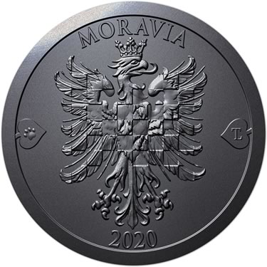 Náhled Averzní strany - 2020 - patina - Moravská orlice - 2 dukát Ag