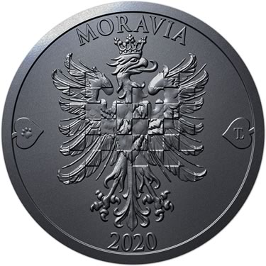 Náhled Averzní strany - 2020 - patina - Moravská orlice - 5 dukát Ag
