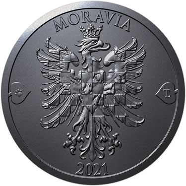 Náhled Averzní strany - 2021 - patina - Moravská orlice - 5 dukát Ag