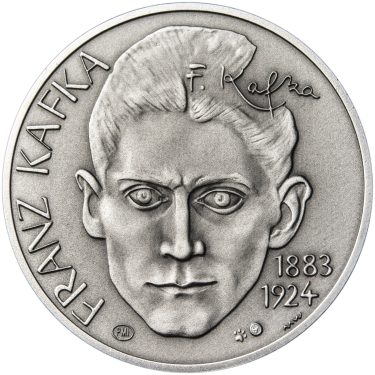 Náhled Averzní strany - Franz Kafka - 130. výročí narození Ag patina