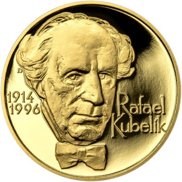 Náhled Averzní strany - Rafael Kubelík - 100. výročí narození zlato proof
