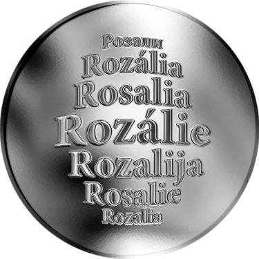 Náhled Averzní strany - Česká jména - Rozálie - stříbrná medaile
